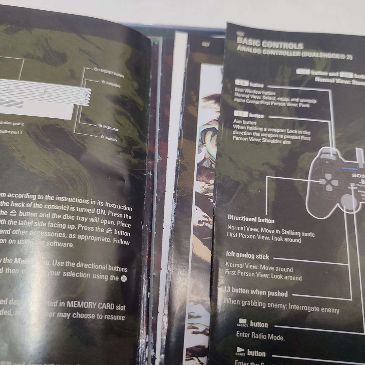 Metal Gear Solid 3 Snake Eater Steel Book PlayStation 2 PS2