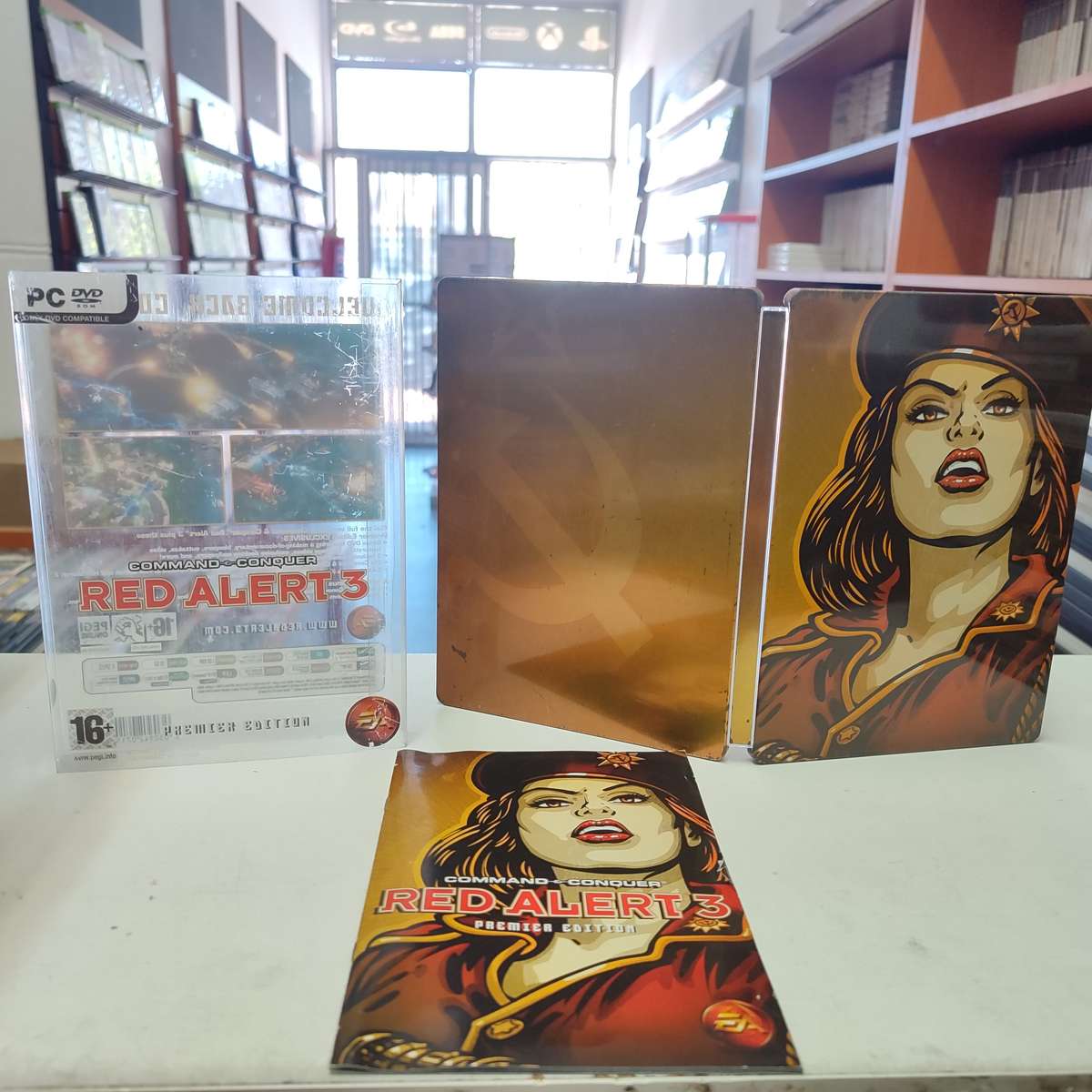 Command and Conquer Red Alert 3 Premier Edition Steelbook PC