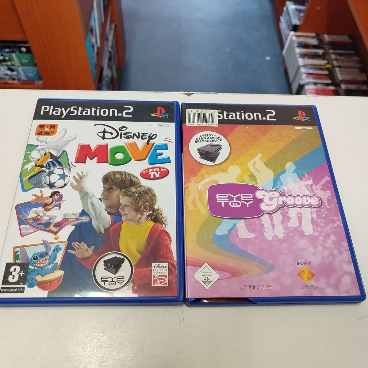 PlayStation 2 Eyetoy game bundle