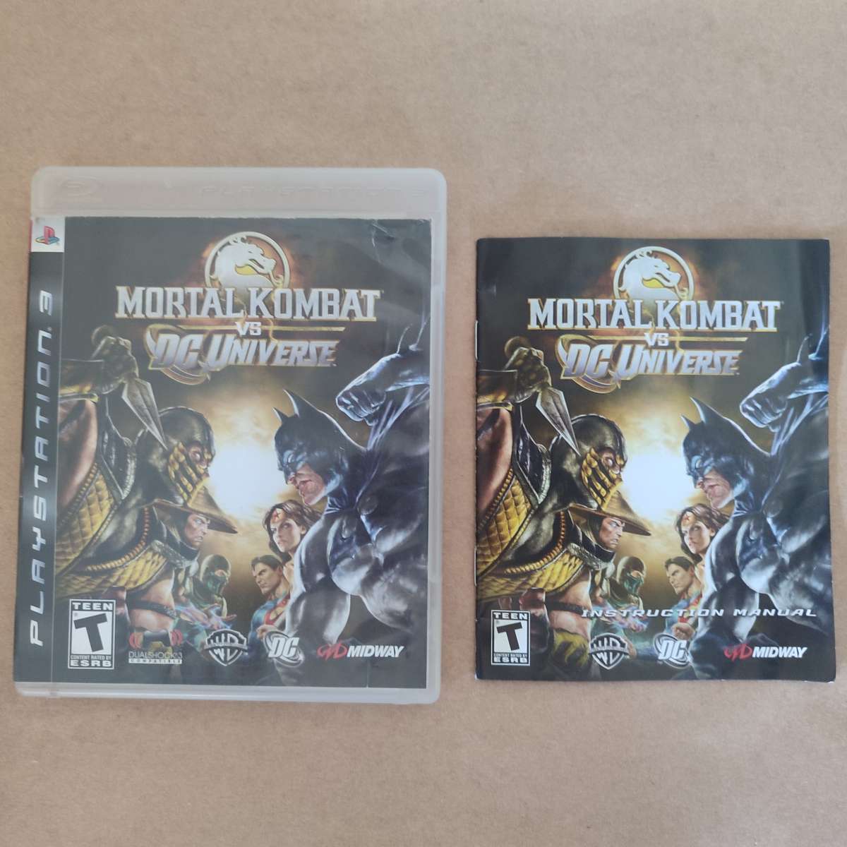 Mortal Kombat Vs DC Universe PlayStation 3 PS3