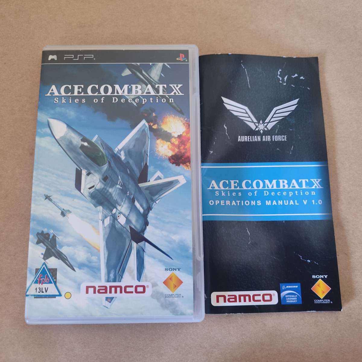 Ace Combat Skies of Deception PlayStation Portable PSP