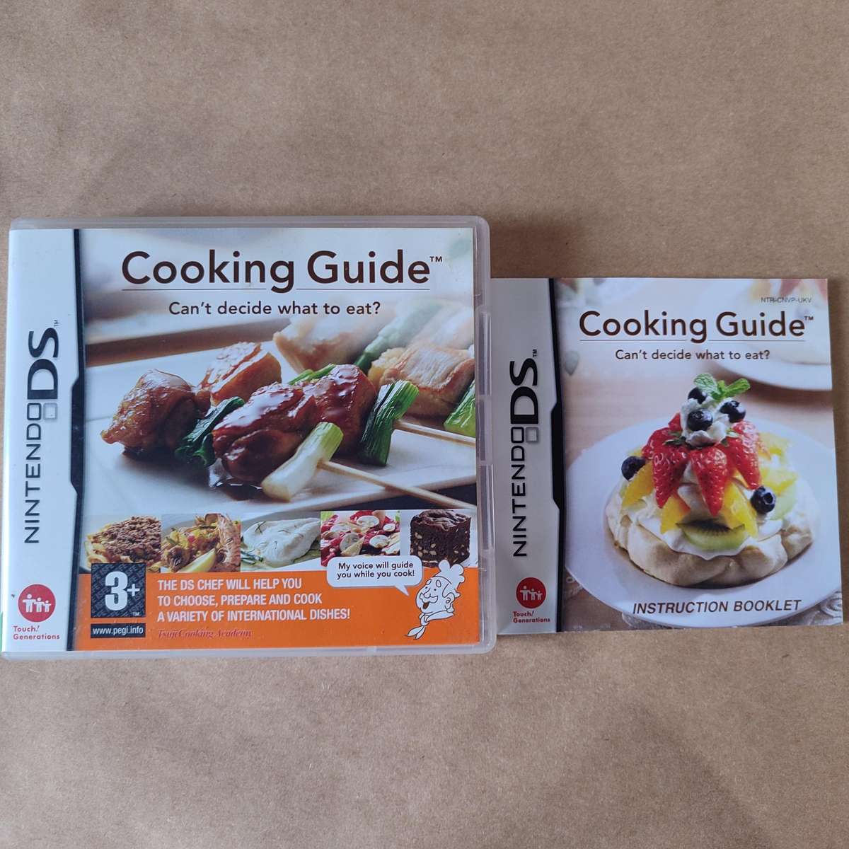 Cooking Guide Nintendo DS