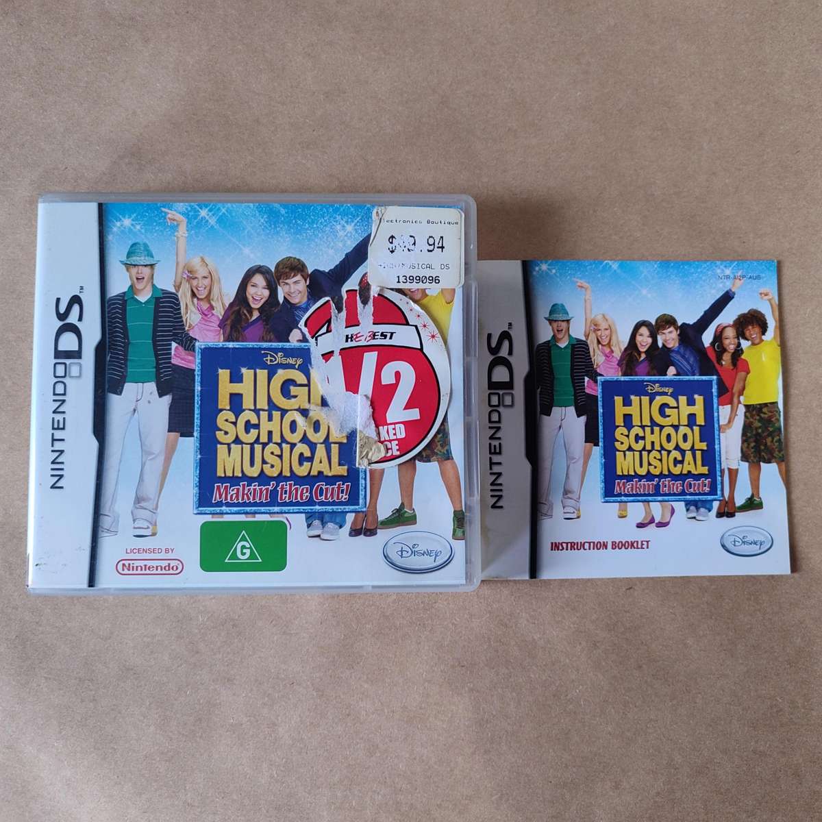 High School Musical Makin The Cut  Nintendo DS