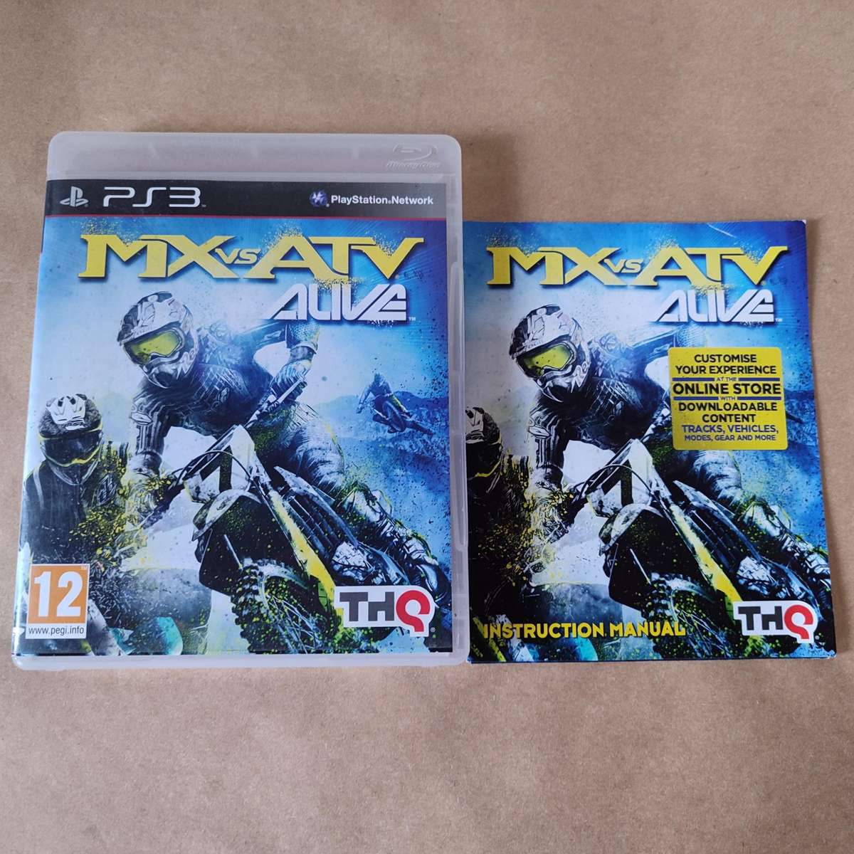 MX Vs ATV Alive PlayStation 3 PS3