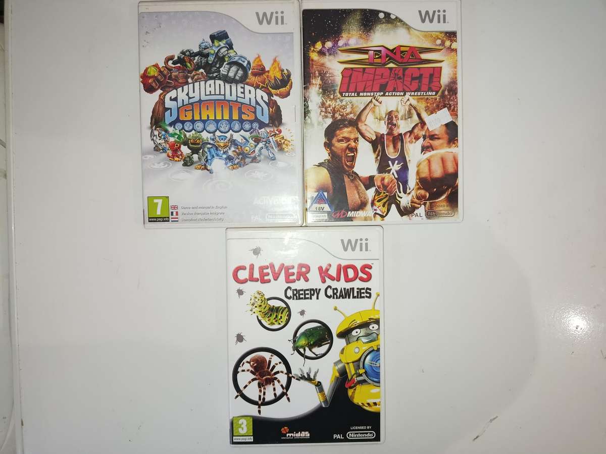Nintendo Wii Game Bundle Pal