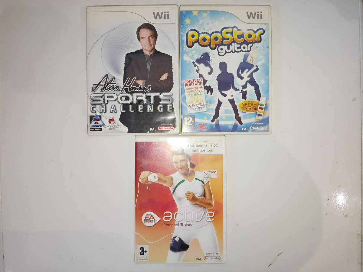 Nintendo Wii Game Bundle Pal