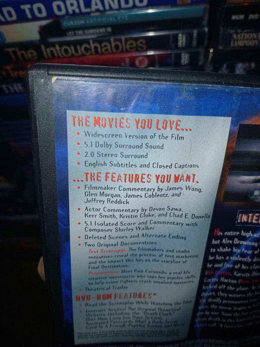 Final Destination 2000 Dvd