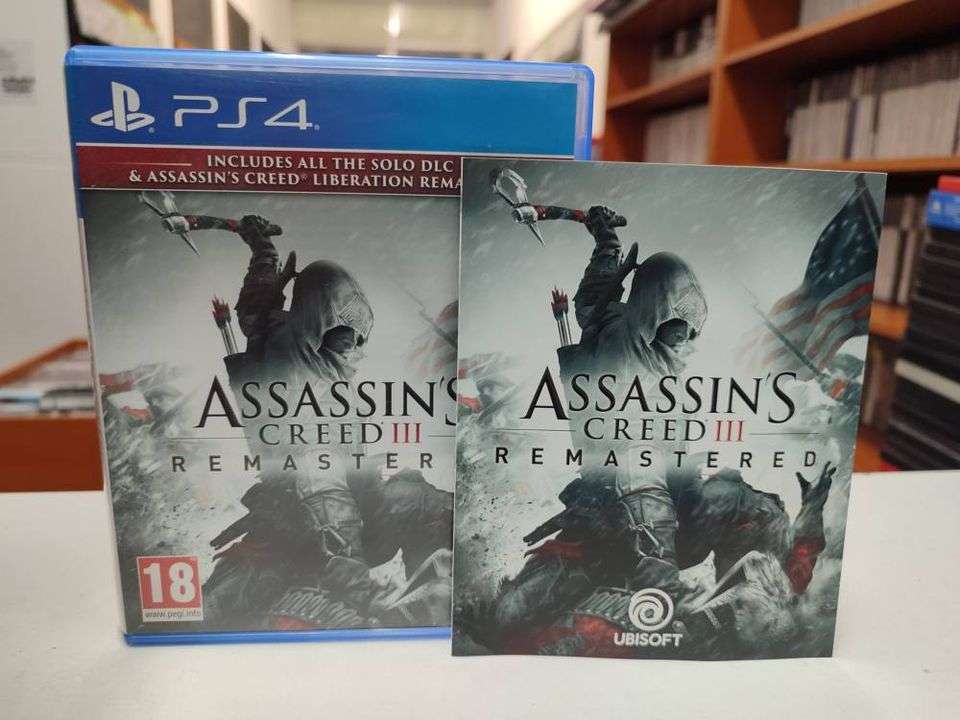 Assassin's Creed III Remastered PlayStation 4 PS4