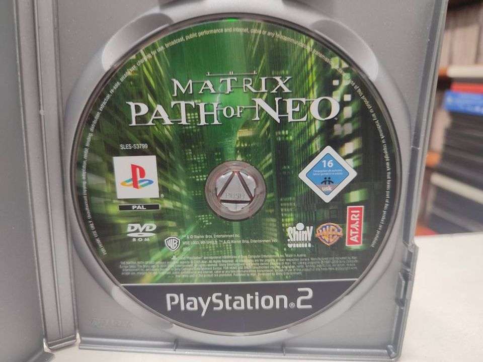 The Matrix Path of Neo PlayStation 2 PS2 Disc Only
