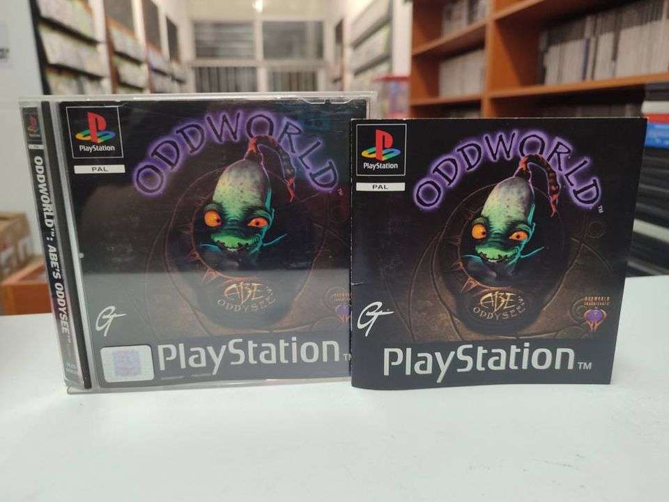 Oddworld Abe's Odyssey Playstation PS1