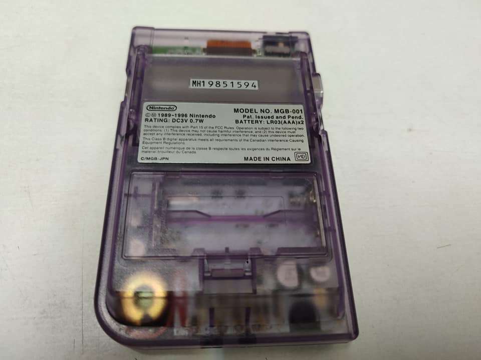 Nintendo Gameboy Pocket Atomic Purple Console