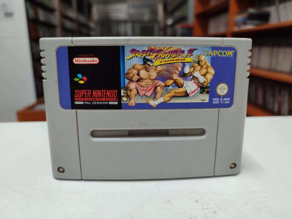 Street Fighter II Turbo Super Nintendo Pal Cartridge Only