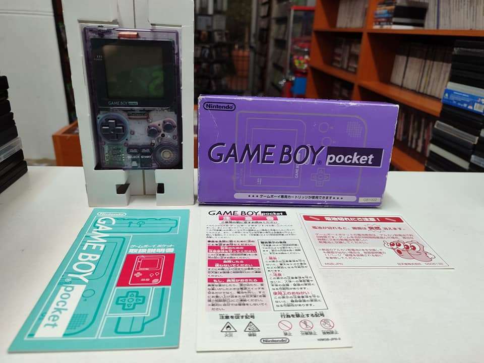 Nintendo Gameboy Pocket Atomic Purple Console