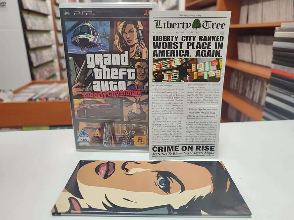 Grand Theft Auto Liberty City Stories PSP PlayStation Portable