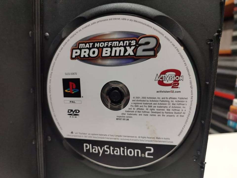 Mat Hoffman's Pro BMX 2 Playstation 2 PS2 Disc Only