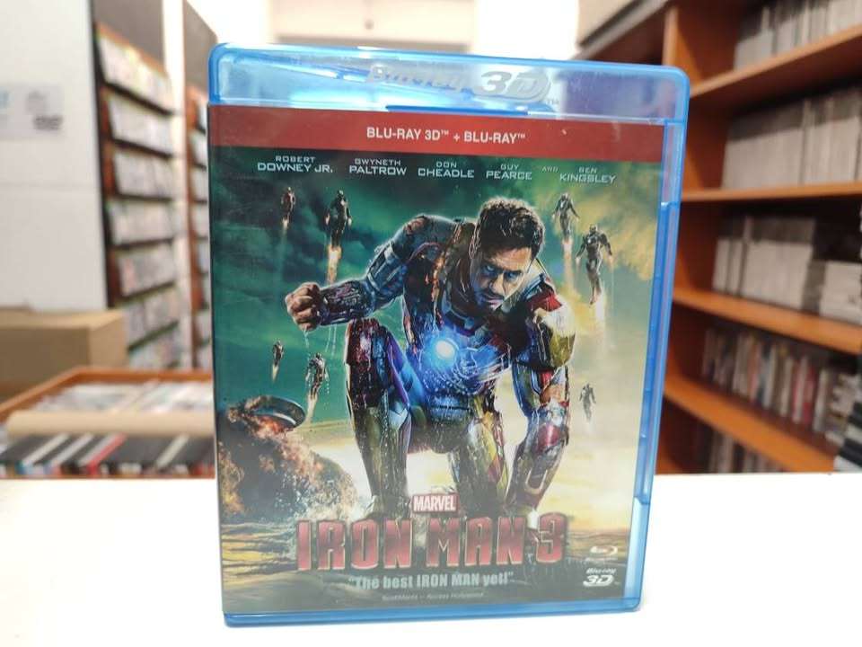 Iron Man 3 Blu Ray 2D / 3D