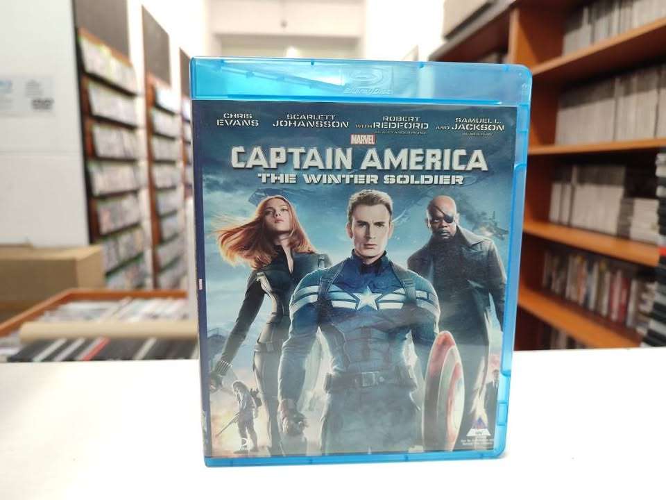 Captain America The Winter Soldier Blu Ray