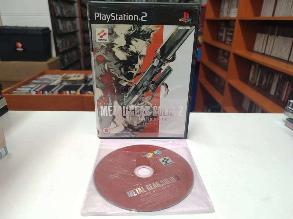Metal Gear Solid 2 Sons of Liberty Playstation 2 PS2