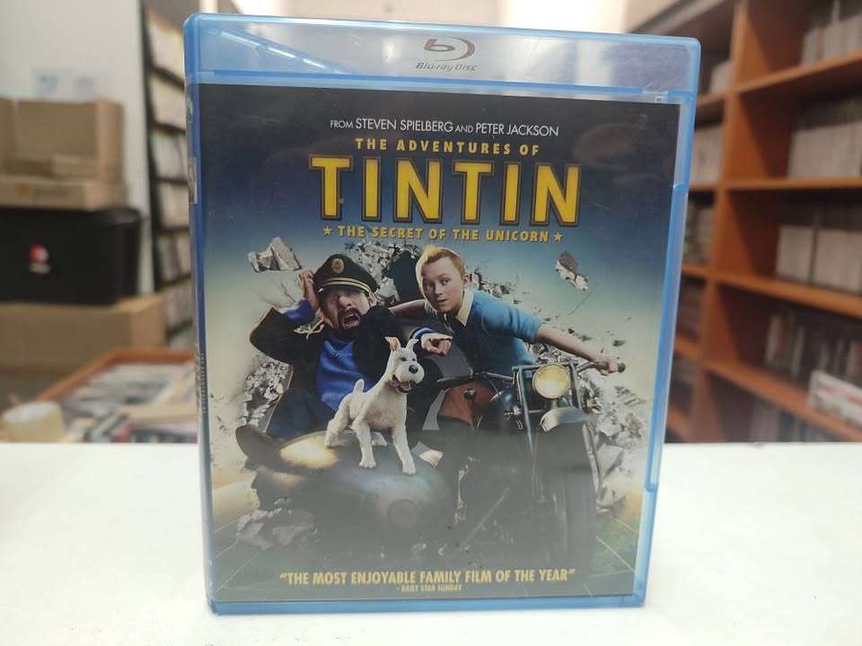 The Adventures of Tintin The Secret of the Unicorn Blu Ray