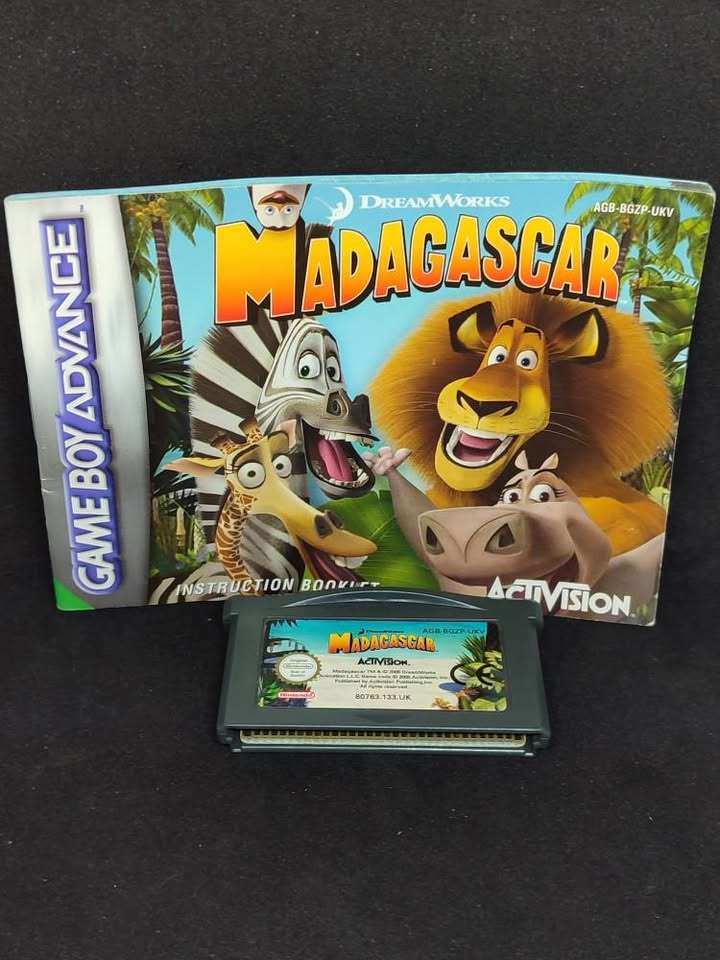 Madagascar  Nintendo Gameboy Advance Cartridge only