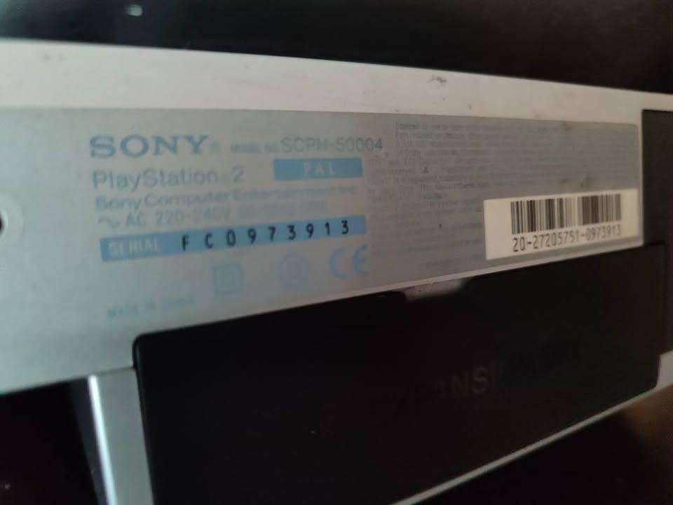 PlayStation 2 Satin Silver Console