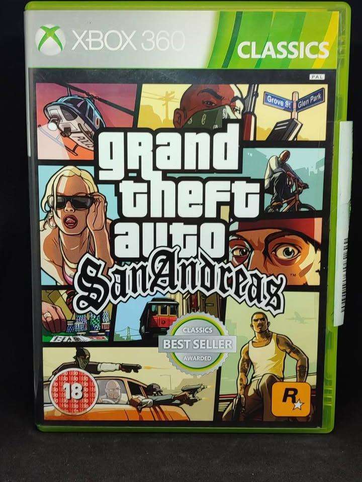 Grand Theft Auto San Andreas Xbox 360