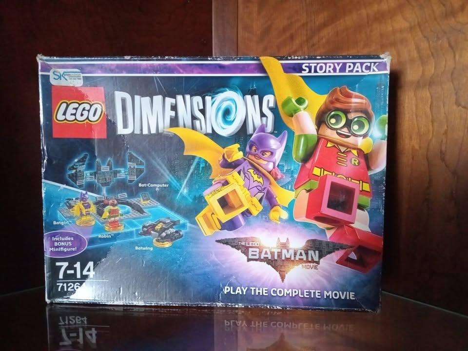 The Lego Batman Movie Bat Girl, Robin , Bat Wing and Bat Computer Story Pack Lego Dimensions