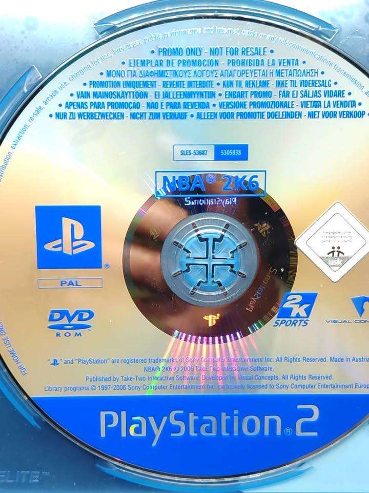 NBA 2K6 Playstation 2 PS2 Promo Copy