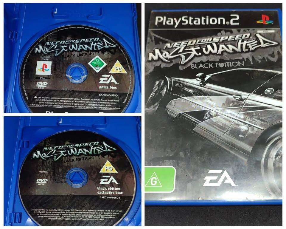 Need for Speed Most Wanted Black Edition PlayStation 2 PS2