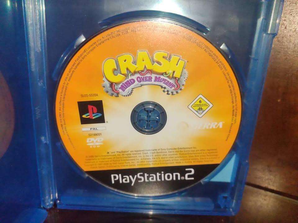 Crash Mind Over Mutant PlayStation 2 PS2 Disc Only