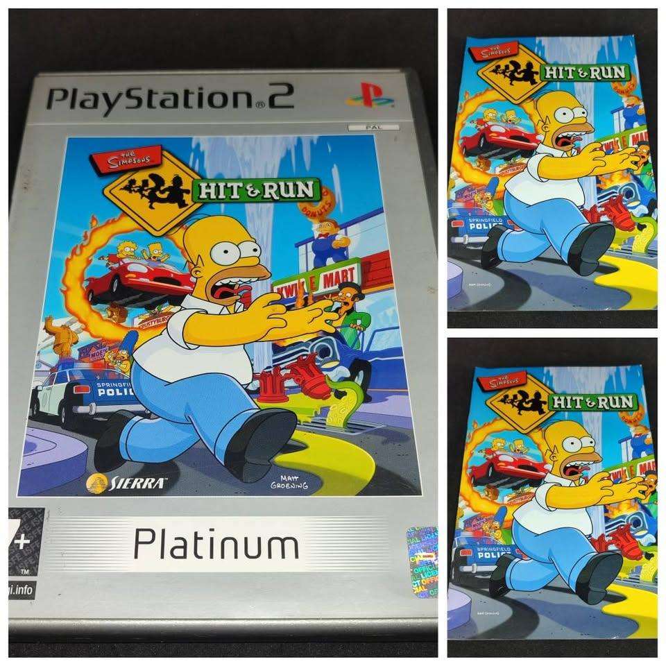 The Simpsons Hit & Run Playstation 2 PS2