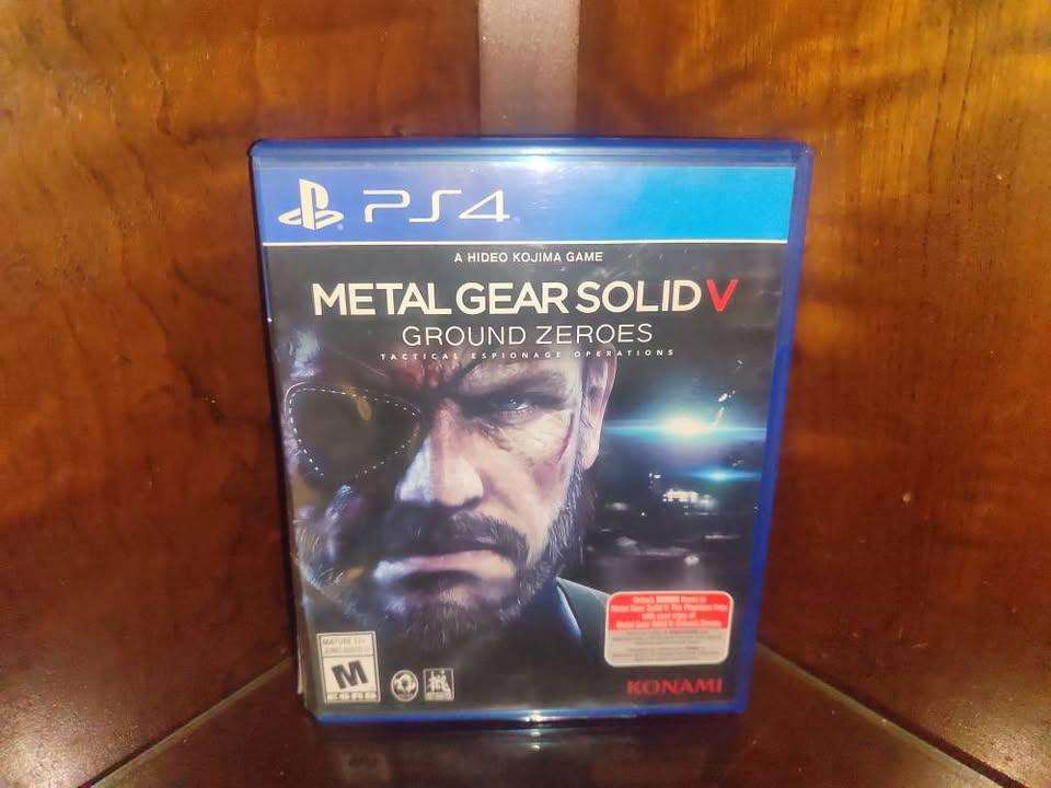 Metal Gear Solid V Ground Zeroes Playstation 4 PS4