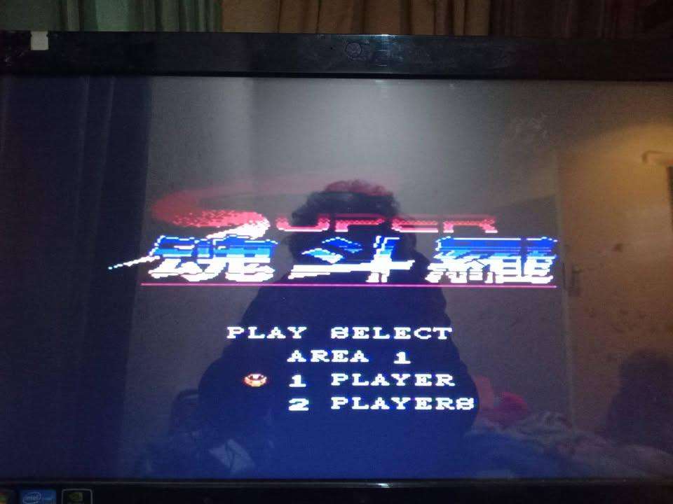 10 in 1  TV Game Cartridge ( includes Super Contra  )