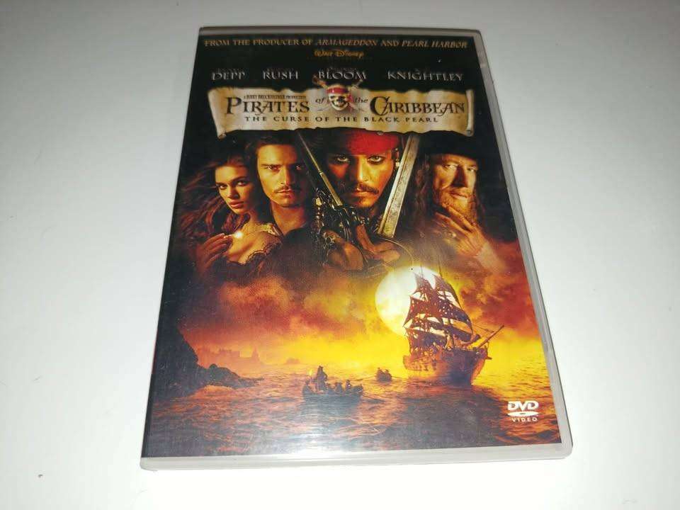 Pirates of the Caribbean Curse of the Black Pearl  Dvd