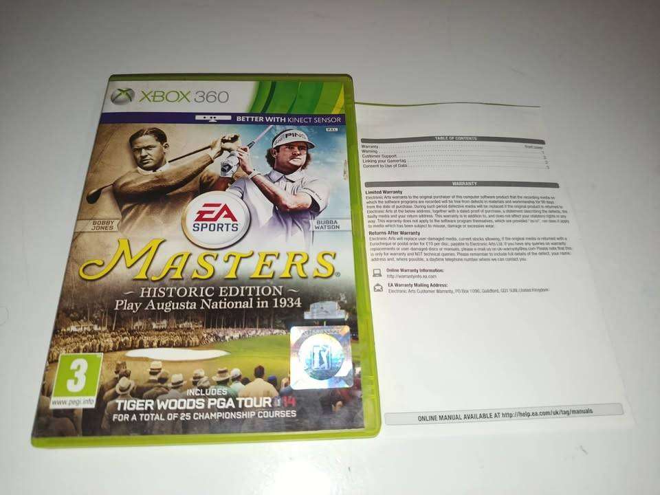 Tiger Woods 14 Masters Historic Edition Xbox 360