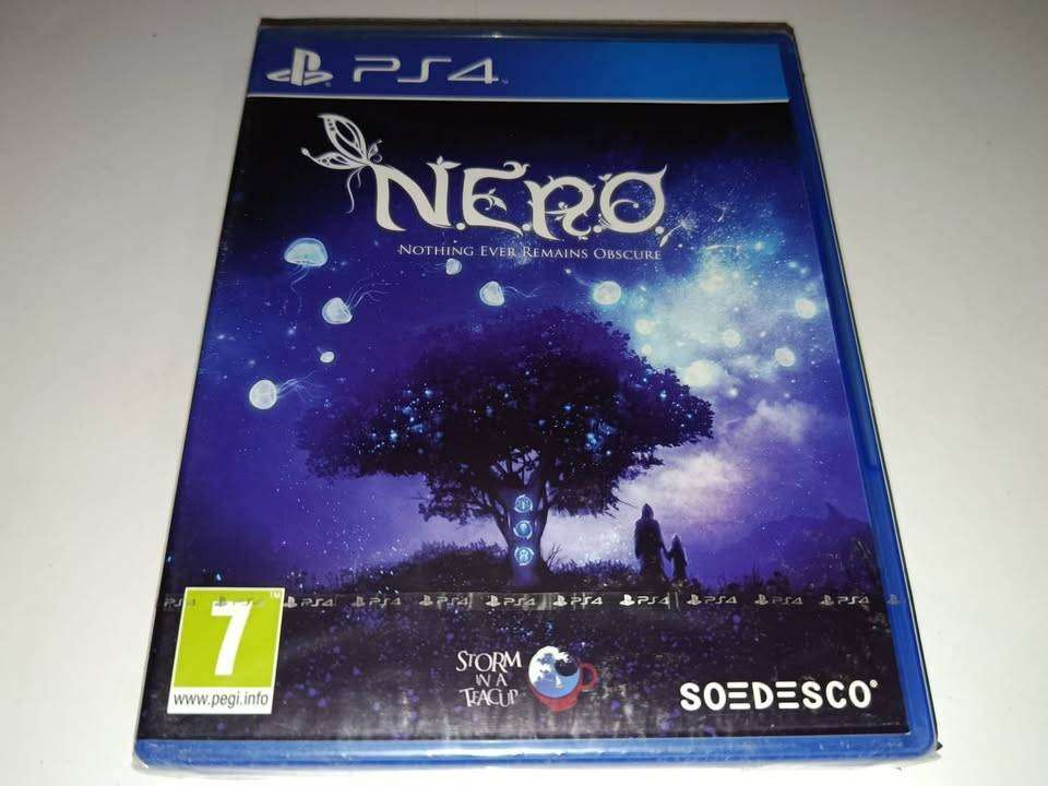 Nero Nothing Ever Remains Obscure New Sealed Playstation 4 PS4