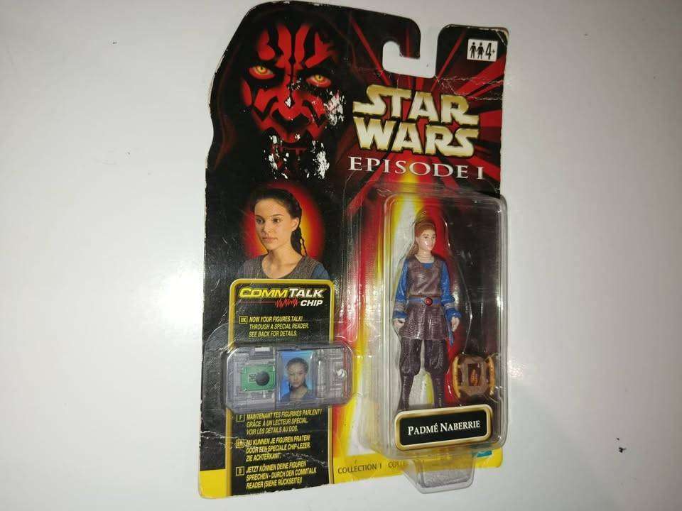 Padme Naberrie Episode 1  Comm Talk Chip Hasbro 1999 Star Wars Action Figure