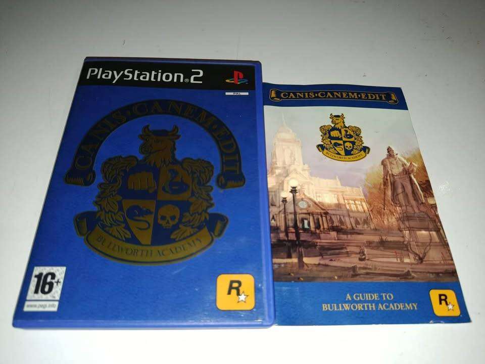 Canis Canem Edit AKA Bully Playstation 2 PS2