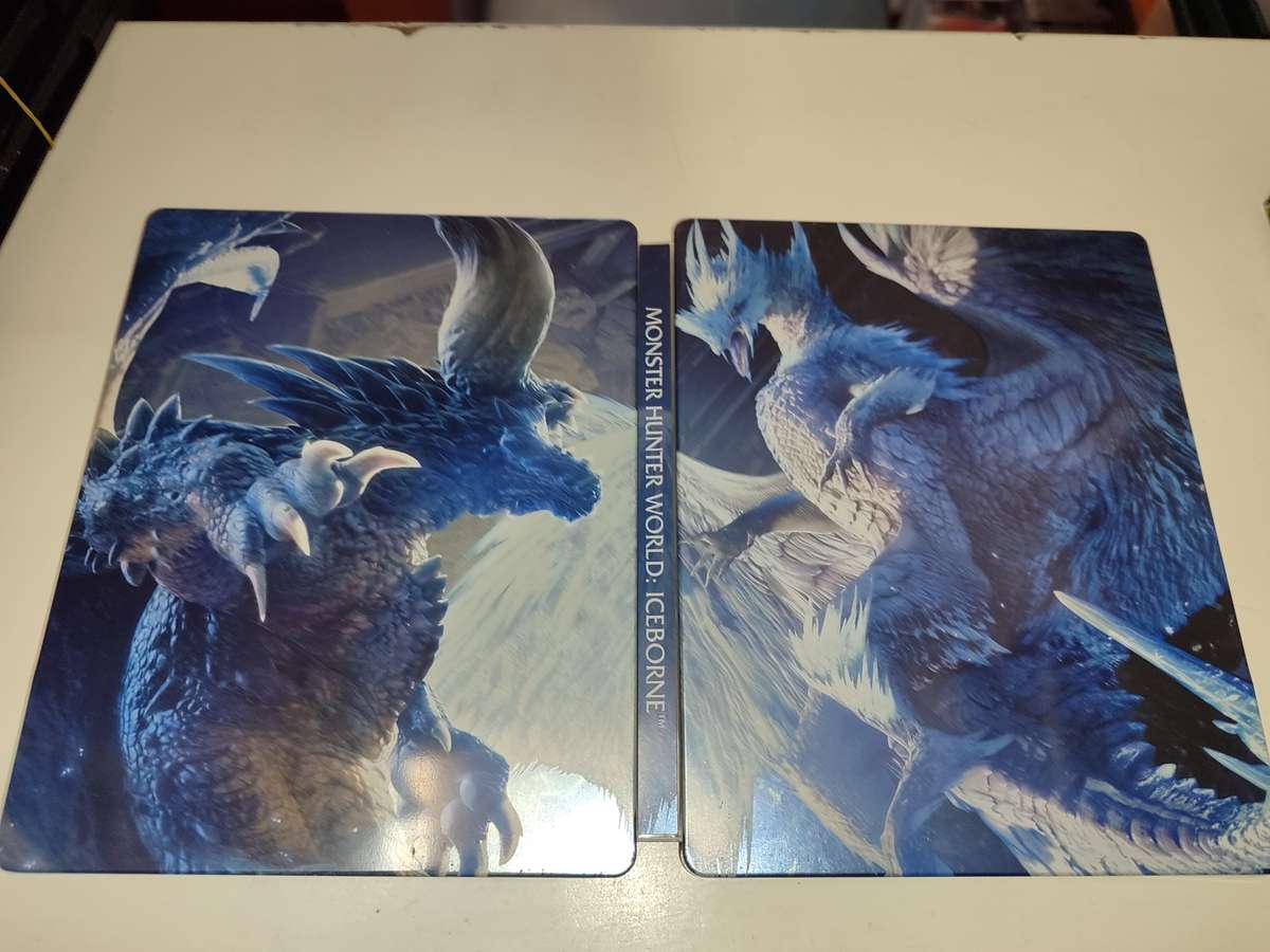 Monster Hunter World Iceborne Master Edition Steelbook Xbox One game