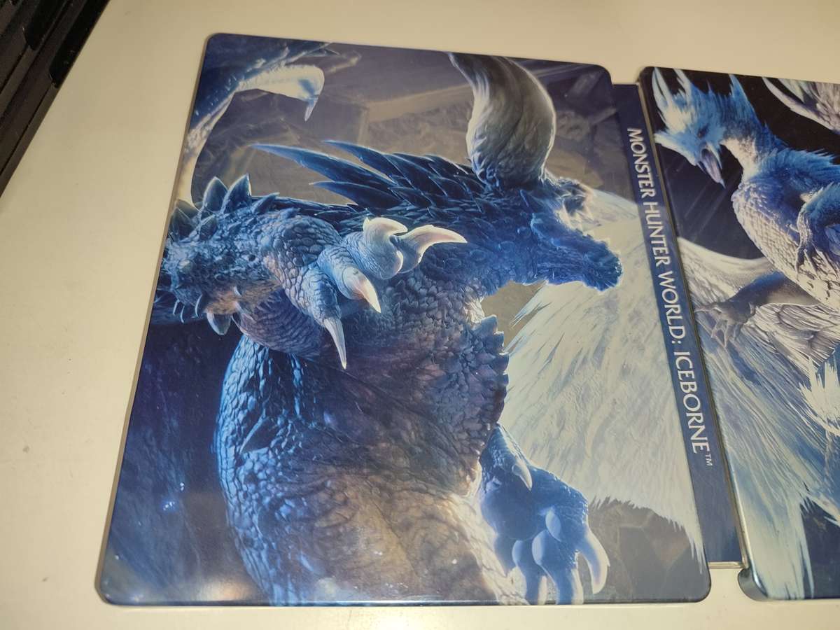 Monster Hunter World Iceborne Master Edition Steelbook Xbox One game