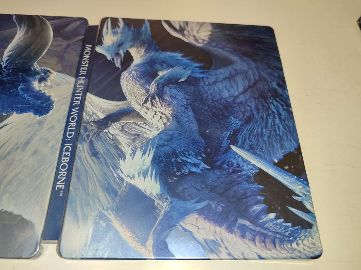 Monster Hunter World Iceborne Master Edition Steelbook Xbox One game
