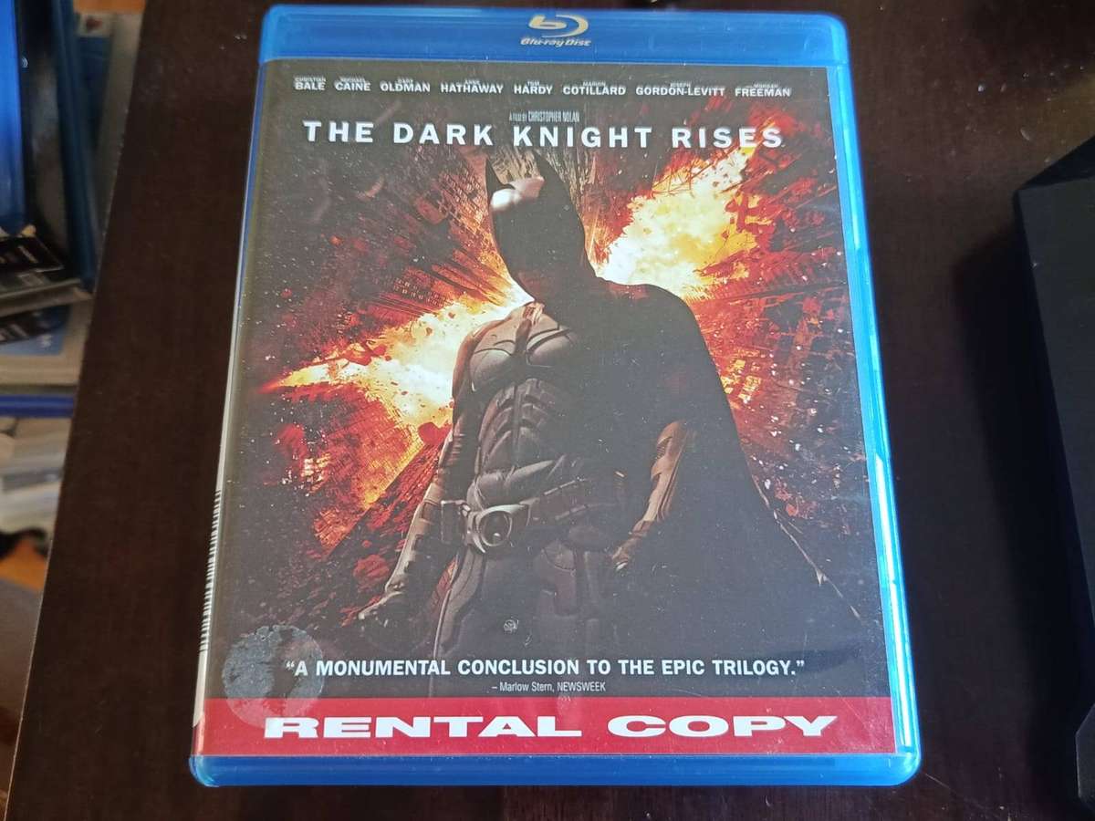 The Dark Knight Rises Blu Ray
