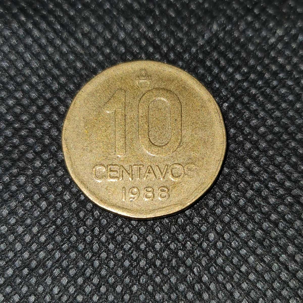 1988 REPUBLIC OF ARGENTINA 10 CENTAVOS