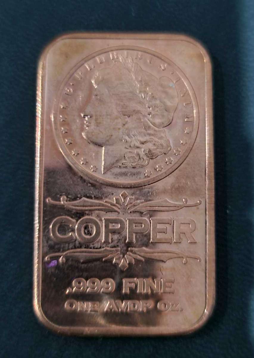 USA COPPER BULLION BAR