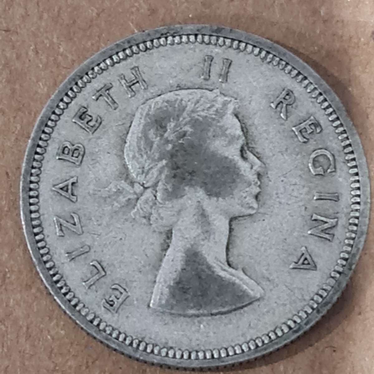 1955 SOUTH AFRICA 2 SHILLING