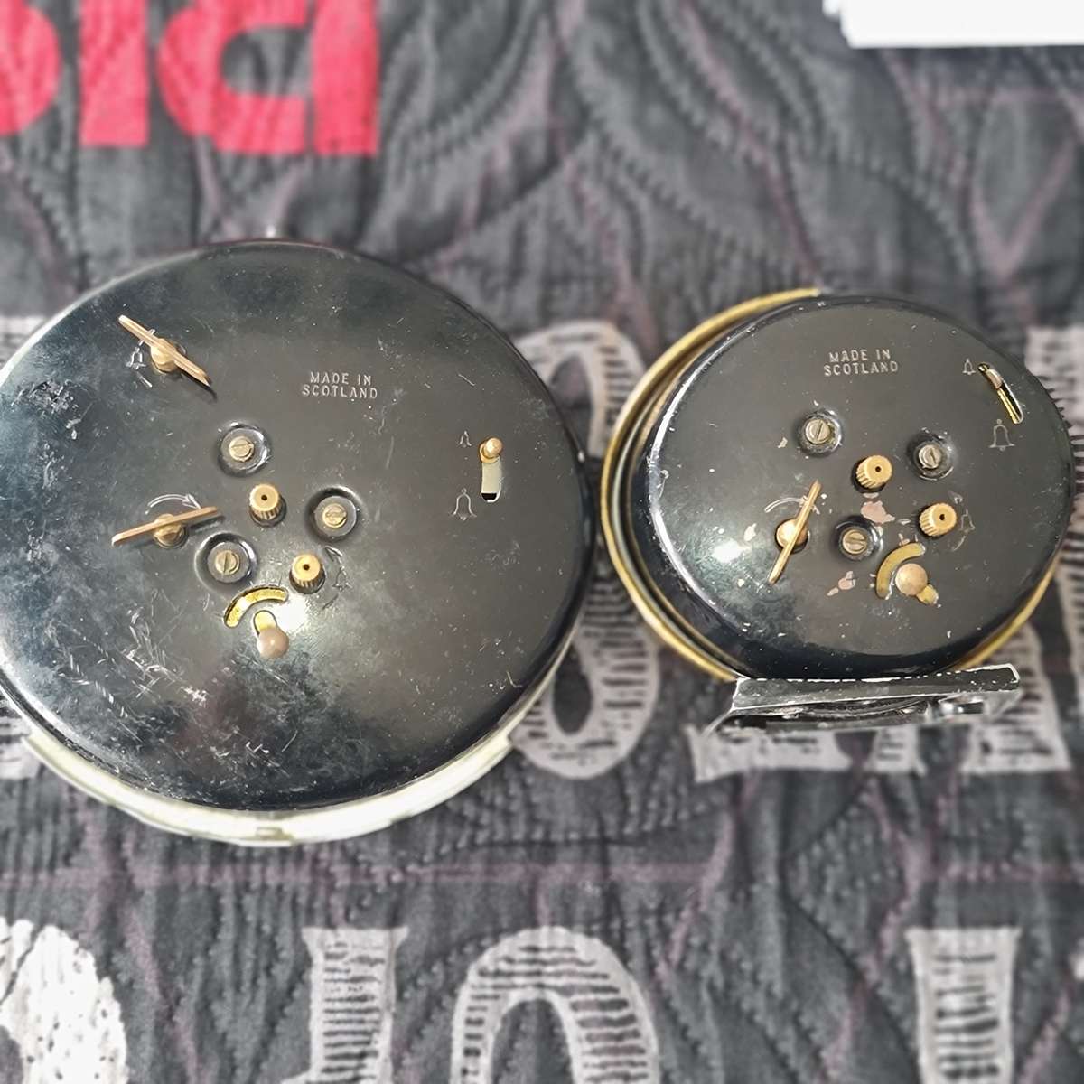 Pair of Westclox Baby and Big Ben Bedside Clocks Not Working