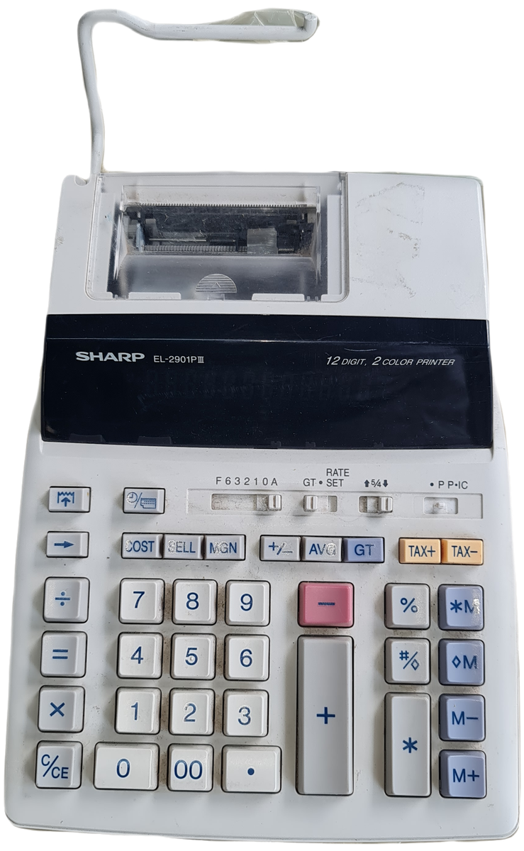 SHARP PRINTING CALCULATOR EL2901P