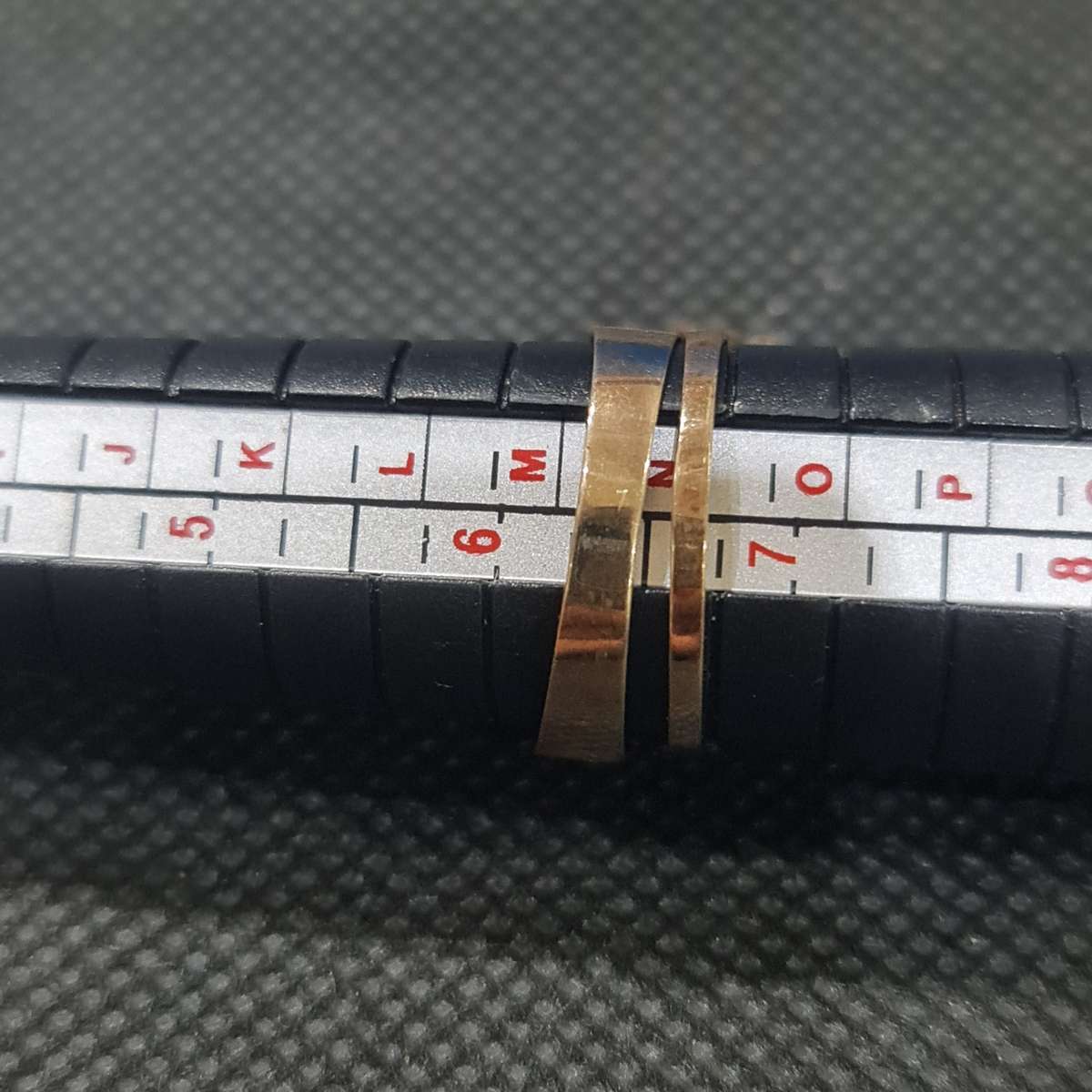 9CT YELLOW GOLD WEDDING SET