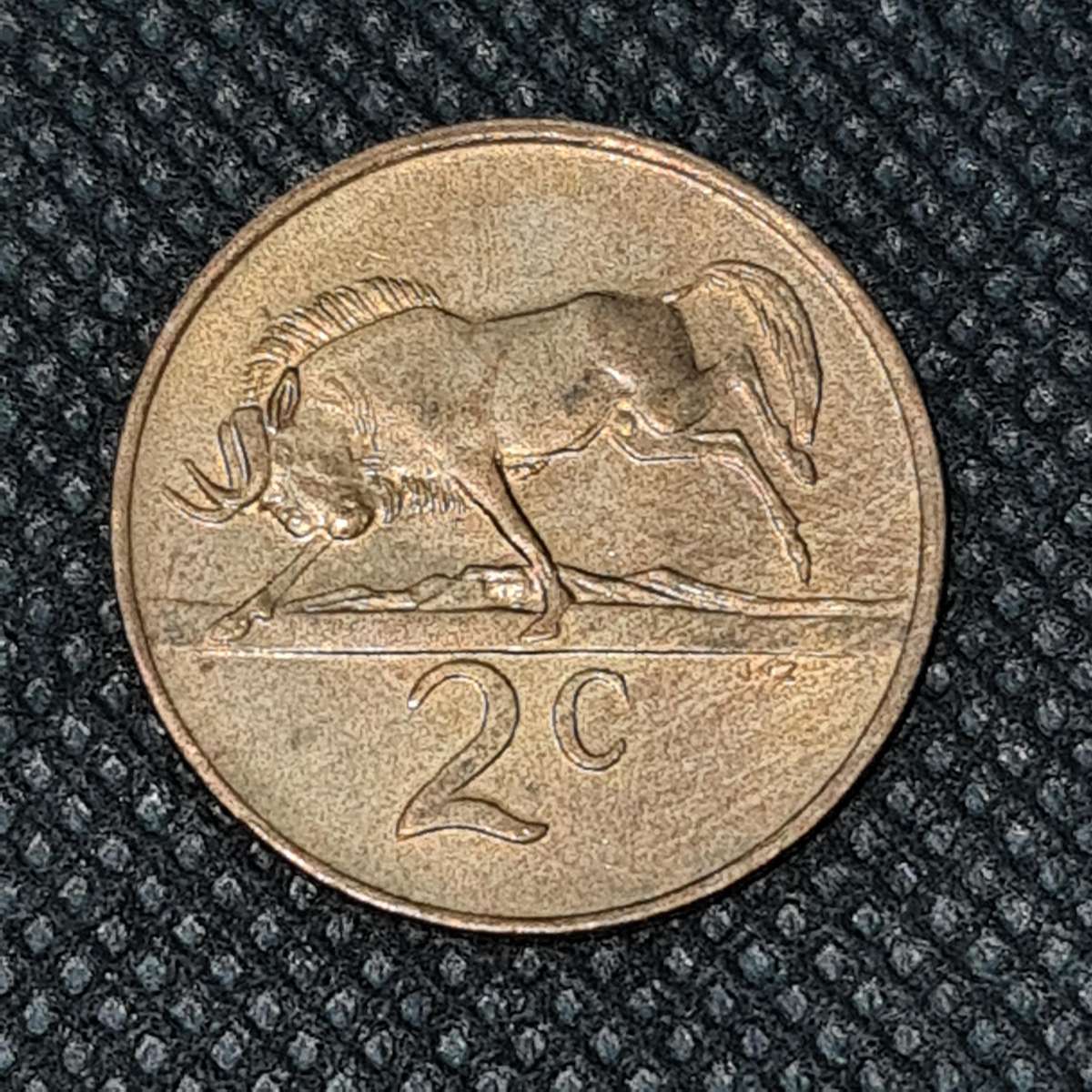 1990 SOUTH AFRICA  2 CENT