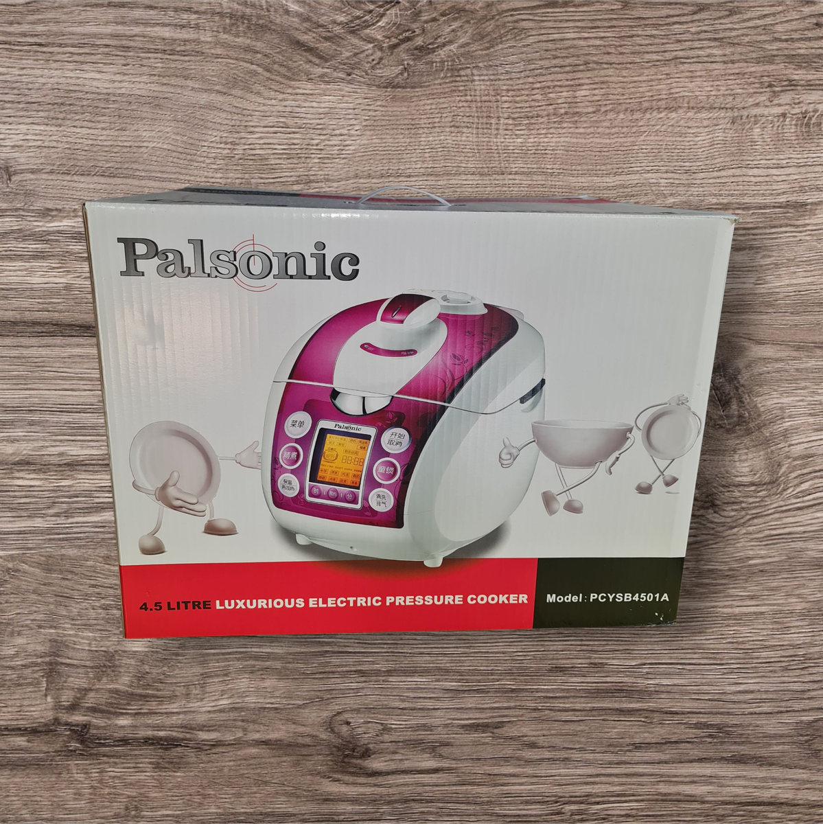 PALSONIC ELECTRIC PRESSURE COOKER 4.5 LTR